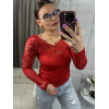 Bluzka Vero Moda czerwona